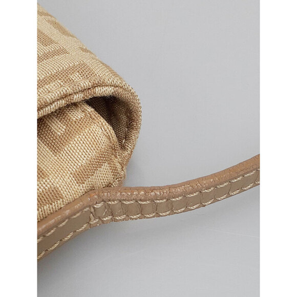 FENDI Zucchino Shoulder Bag - Picture 7 of 9